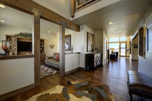 entry from front door