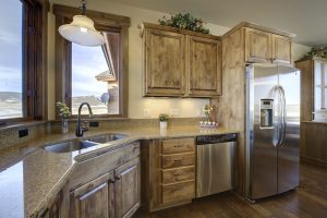 kitchen sink and refridgerator