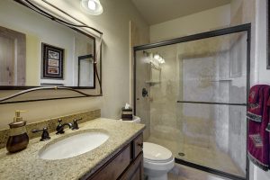 main level powder room