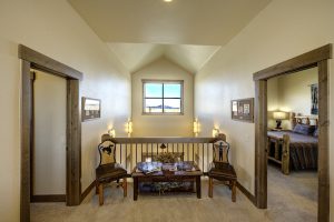 upstairs seating area