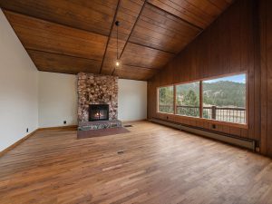 living room fireplace
