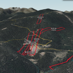 3D of Parcels towards NW