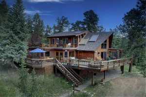 close view front of home