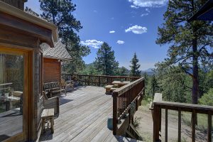 view over deck