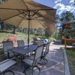 dining table outside