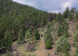 Side by side on the trail