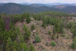 aerial views to north east