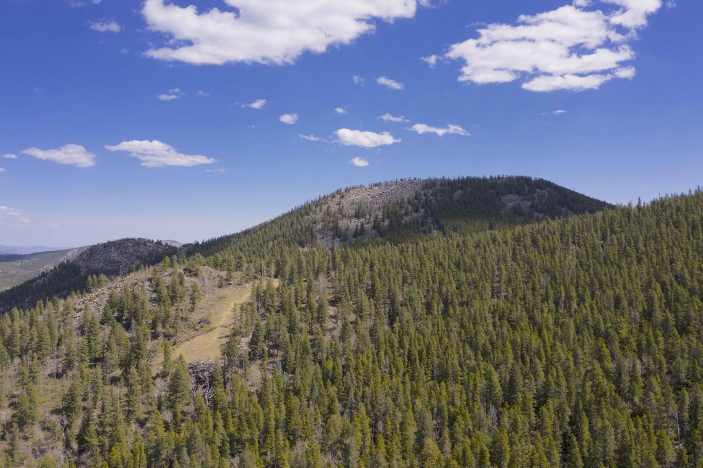 upper build site view to Centralia mountain
