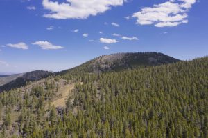 upper build site view to Centralia mountain