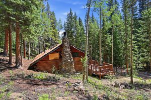 west end of cabin